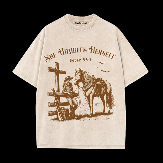 THE JESUS CHRIST WASHED T-SHIRT