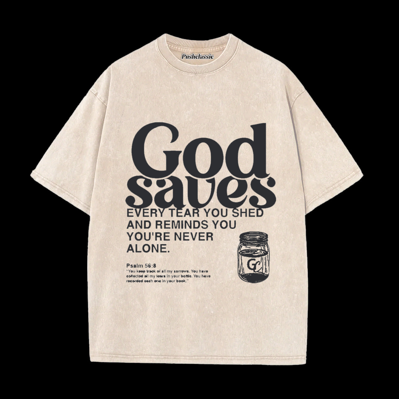 THE JESUS CHRIST WASHED T-SHIRT