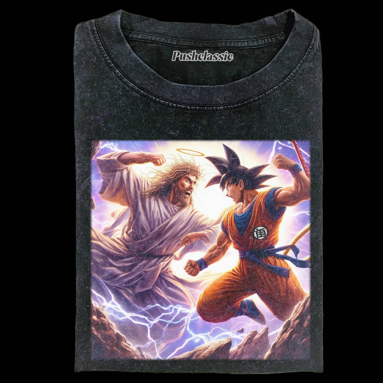 THE JESUS VS GOKU T-SHIRT
