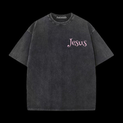 THE LORD FOREVER CHRISTIAN WASHED T-SHIRT
