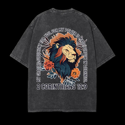 THE 2 CORINTHIANS12-9 CHRISTIAN T-SHIRT