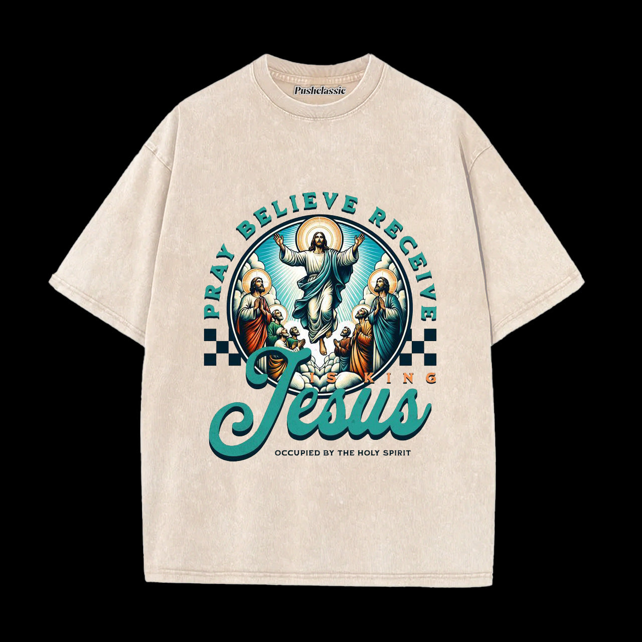 THE JESUS CHRIST WASHED T-SHIRT