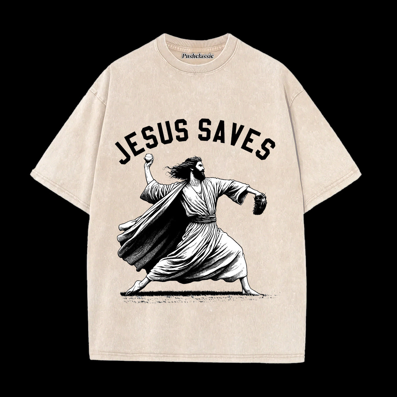 THE JESUS CHRIST WASHED T-SHIRT