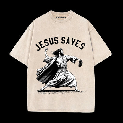 THE JESUS CHRIST WASHED T-SHIRT