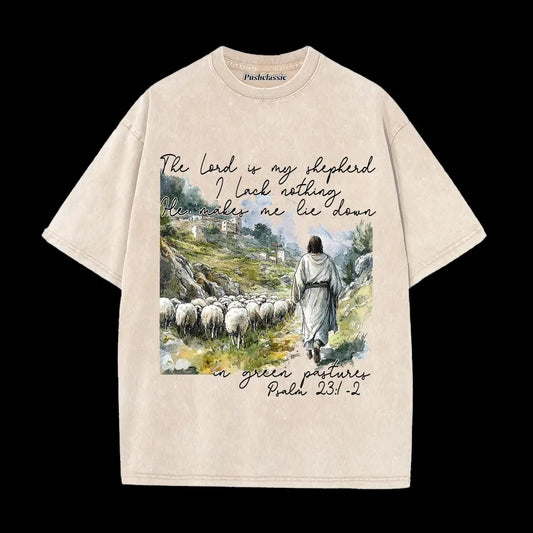 THE LORD IS MY SHEOHERD CHRISTIAN T-SHIRT