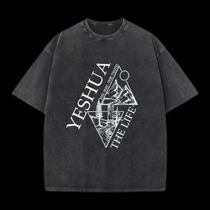 Yeshua The Way The Truth The Life Christian Tee