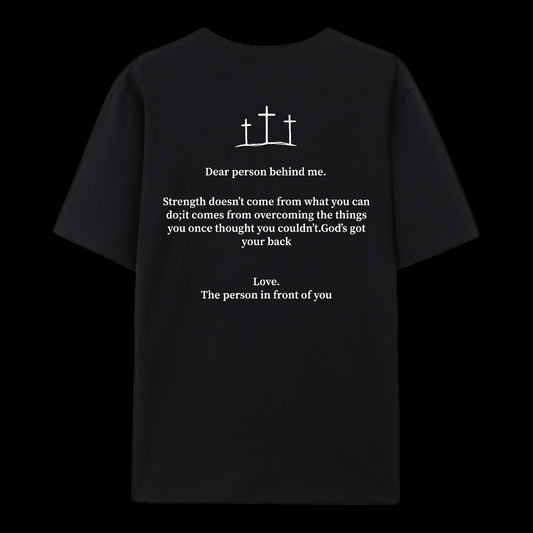 The Person In Front Of You Cotton T-Shirt