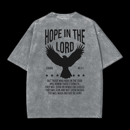 Hope in the Lord Washed T-Shirt