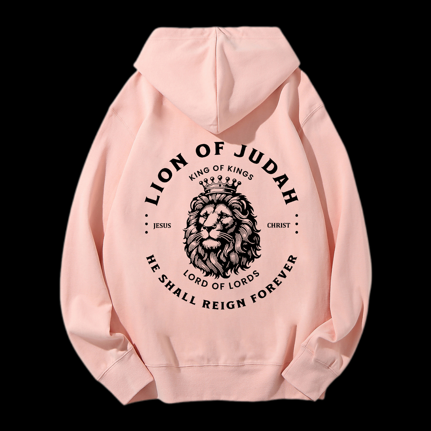 Lion Of Judah Drawstring Hoodie