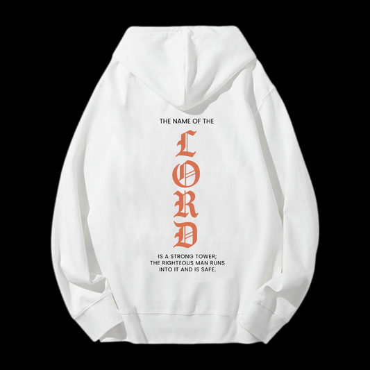 The Name Of The Lord Drawstring Hoodie