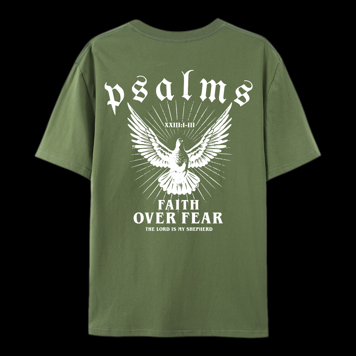 Faith Over Fear  Cotton T-Shirt