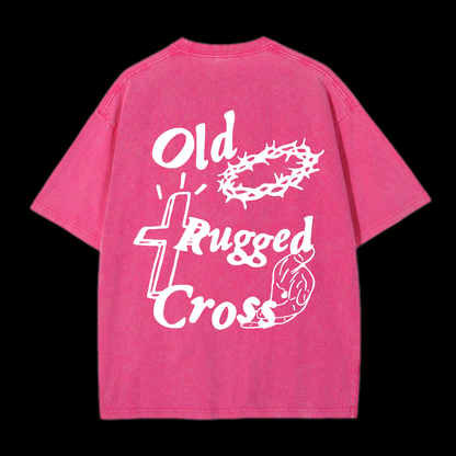 Old Rugged Cross Washed T-Shirt