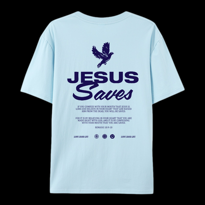 Jesus Saves Cotton T-Shirt