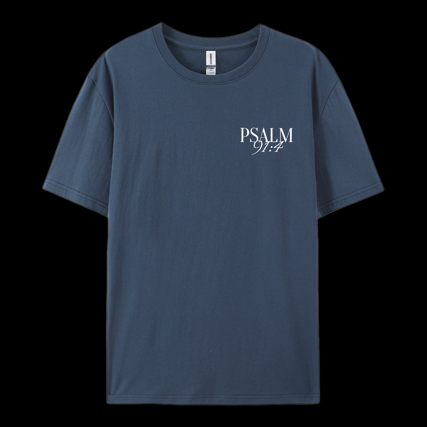 Psalm 91:4 Cotton T-Shirt