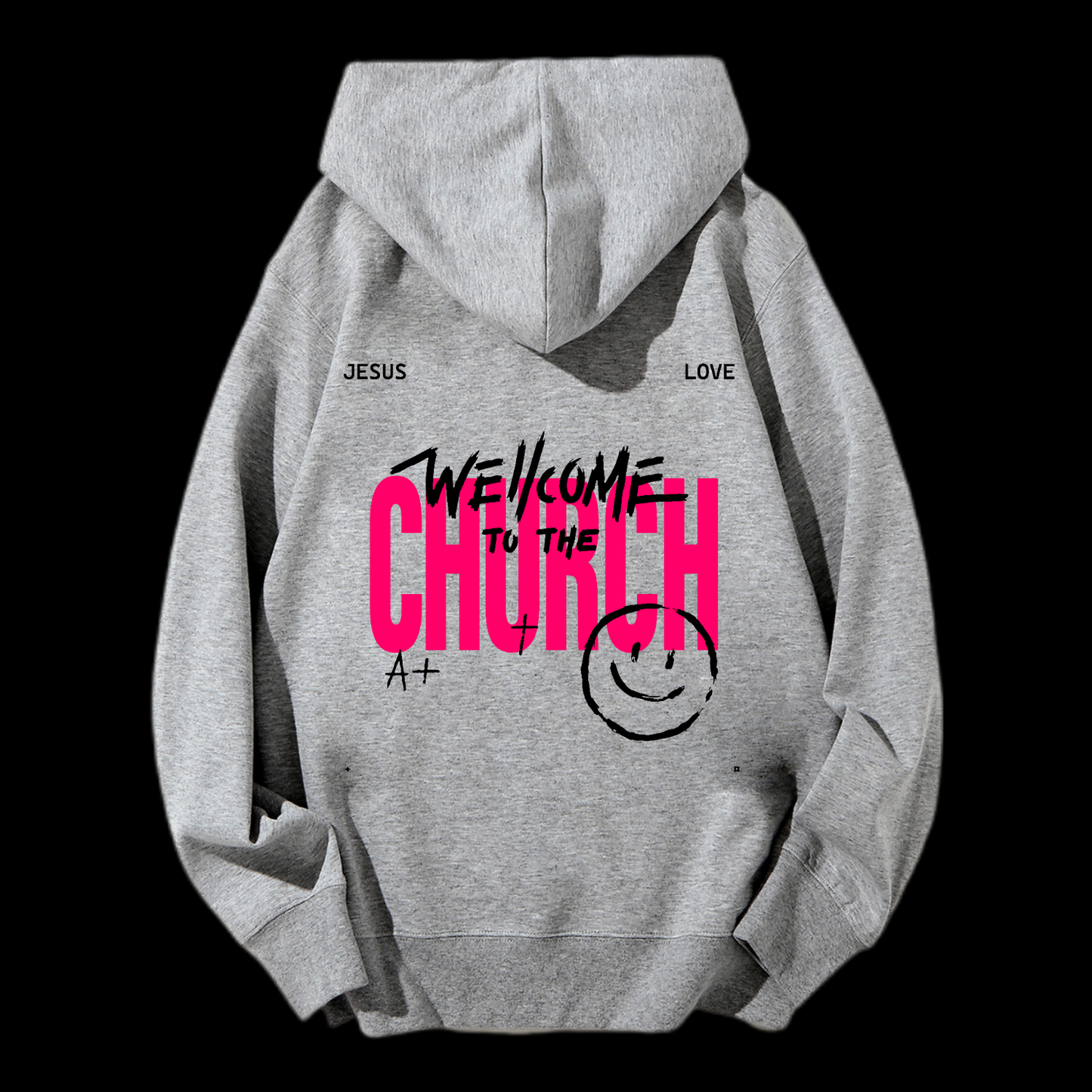 Welcome To The Church Drawstring Hoodie