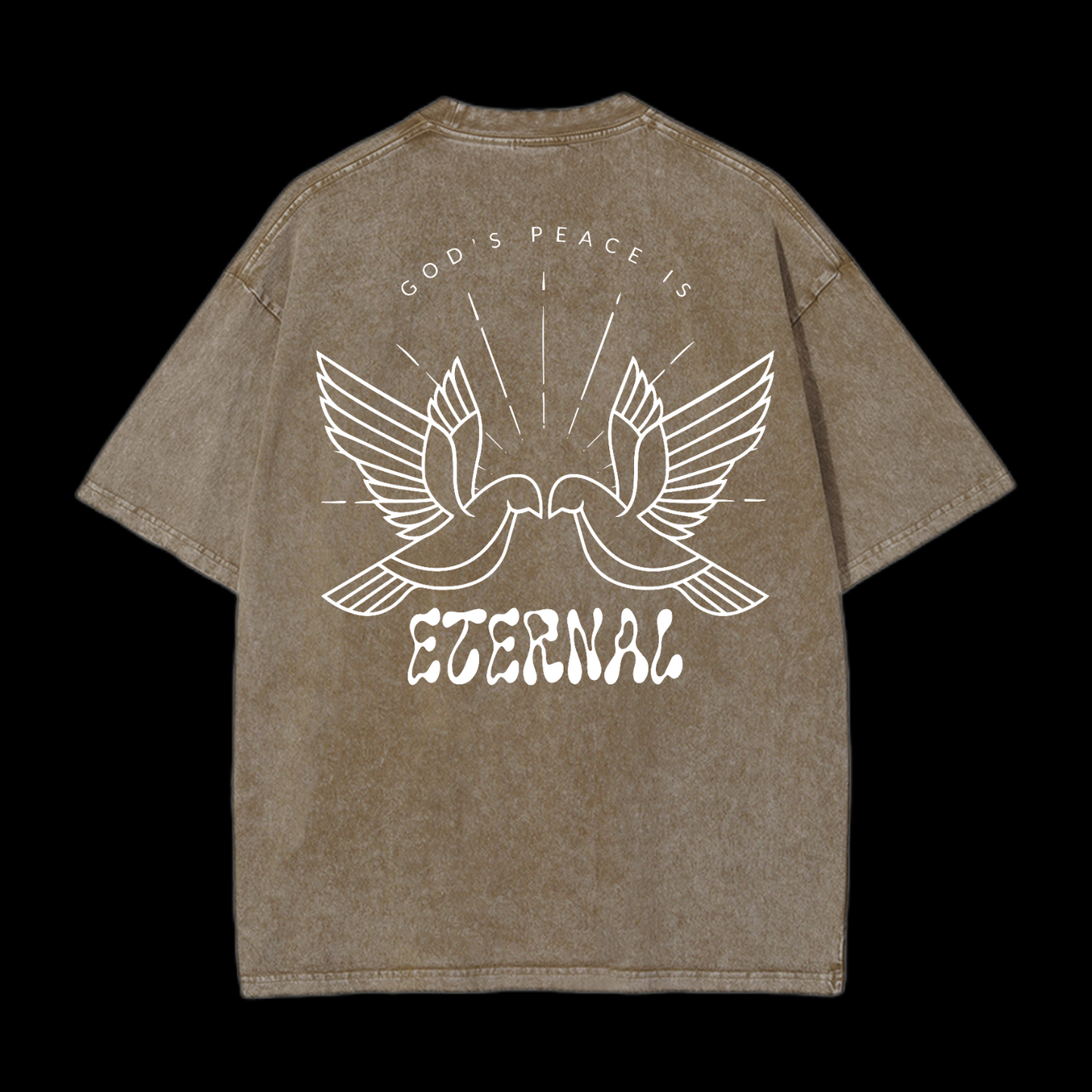 God's Peace Is Eternal Washed T-Shirt