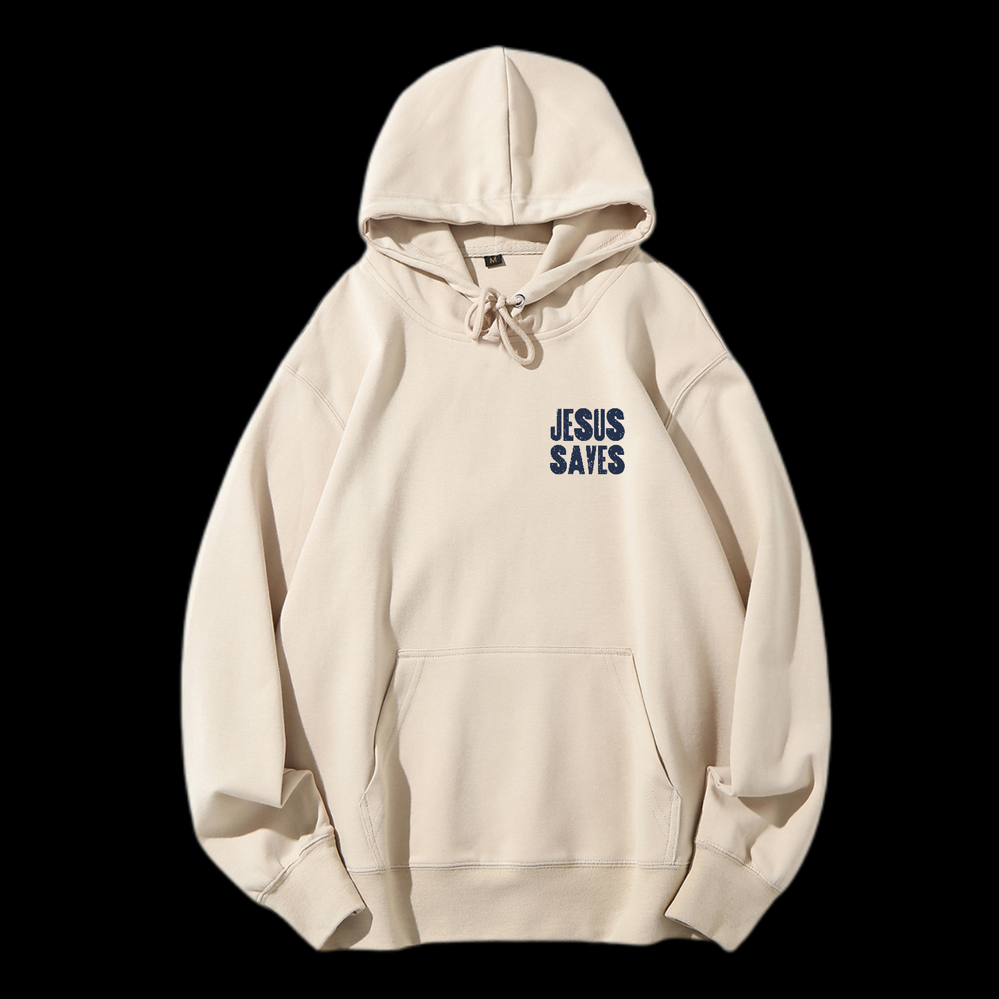 Jesus Saves Drawstring Hoodie