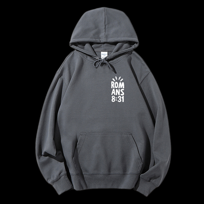 If God Is For Us Drawstring Hoodie