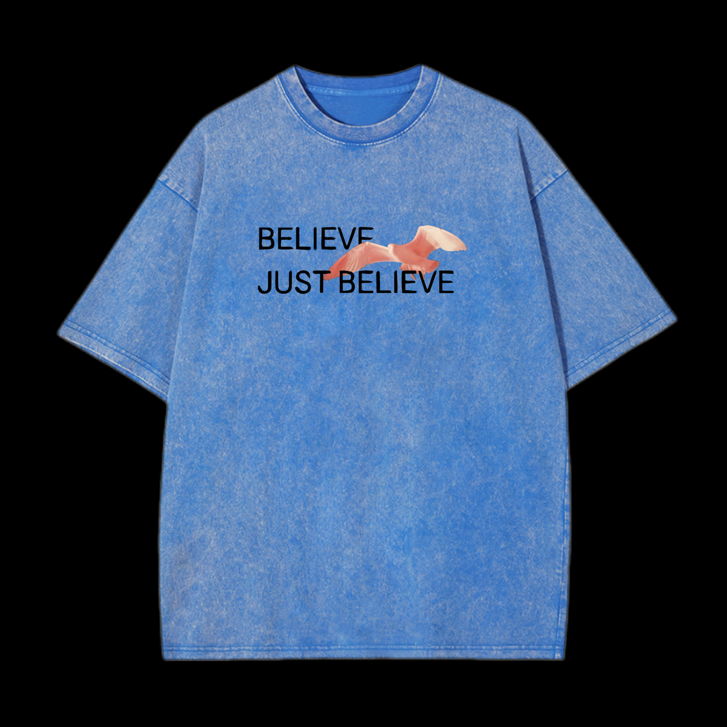 With God All Things Are Possible Washed T-Shirt