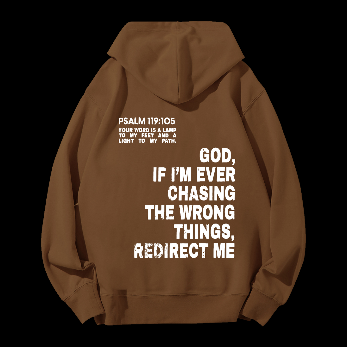 Psalm 119:105 Drawstring Hoodie