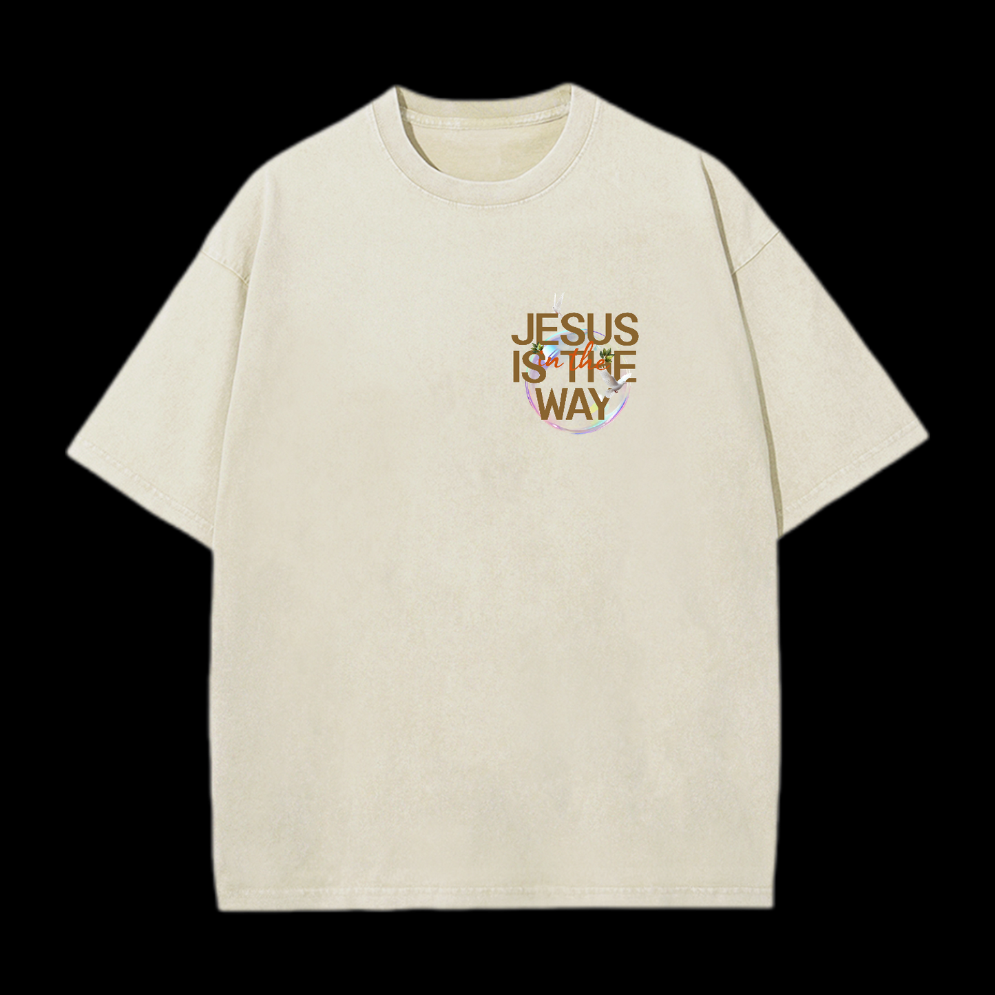 Jesus Is The Way Washed T-Shirt