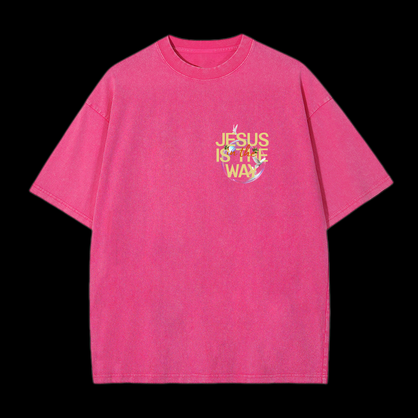 Jesus Is The Way Washed T-Shirt