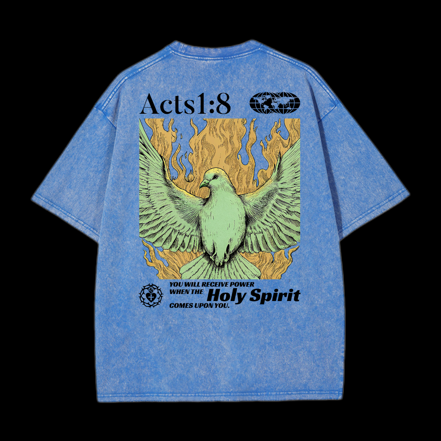 Holy Spirit Washed T-Shirt