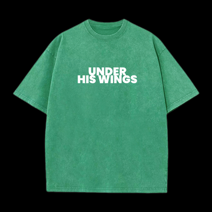 Under His Wings Washed T-Shirt
