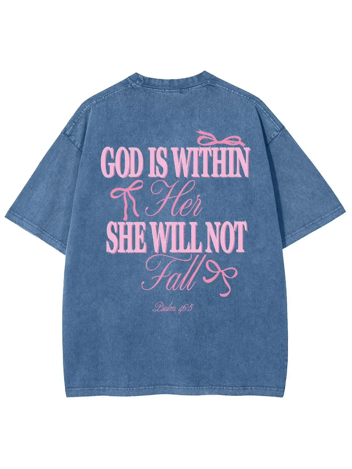 God Is Within Her Unisex Washed T-Shirt