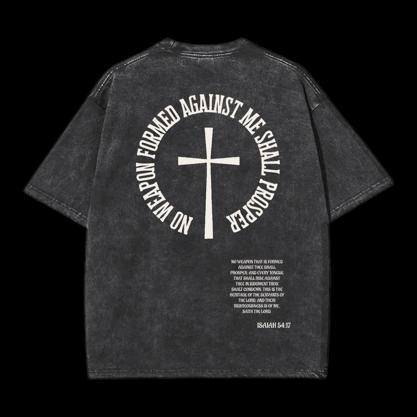 No Weapon Forged Against You Washed T-Shirt