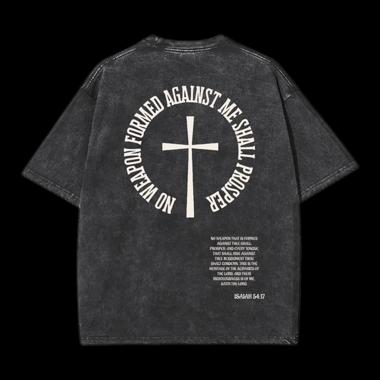 No Weapon Forged Against You Washed T-Shirt