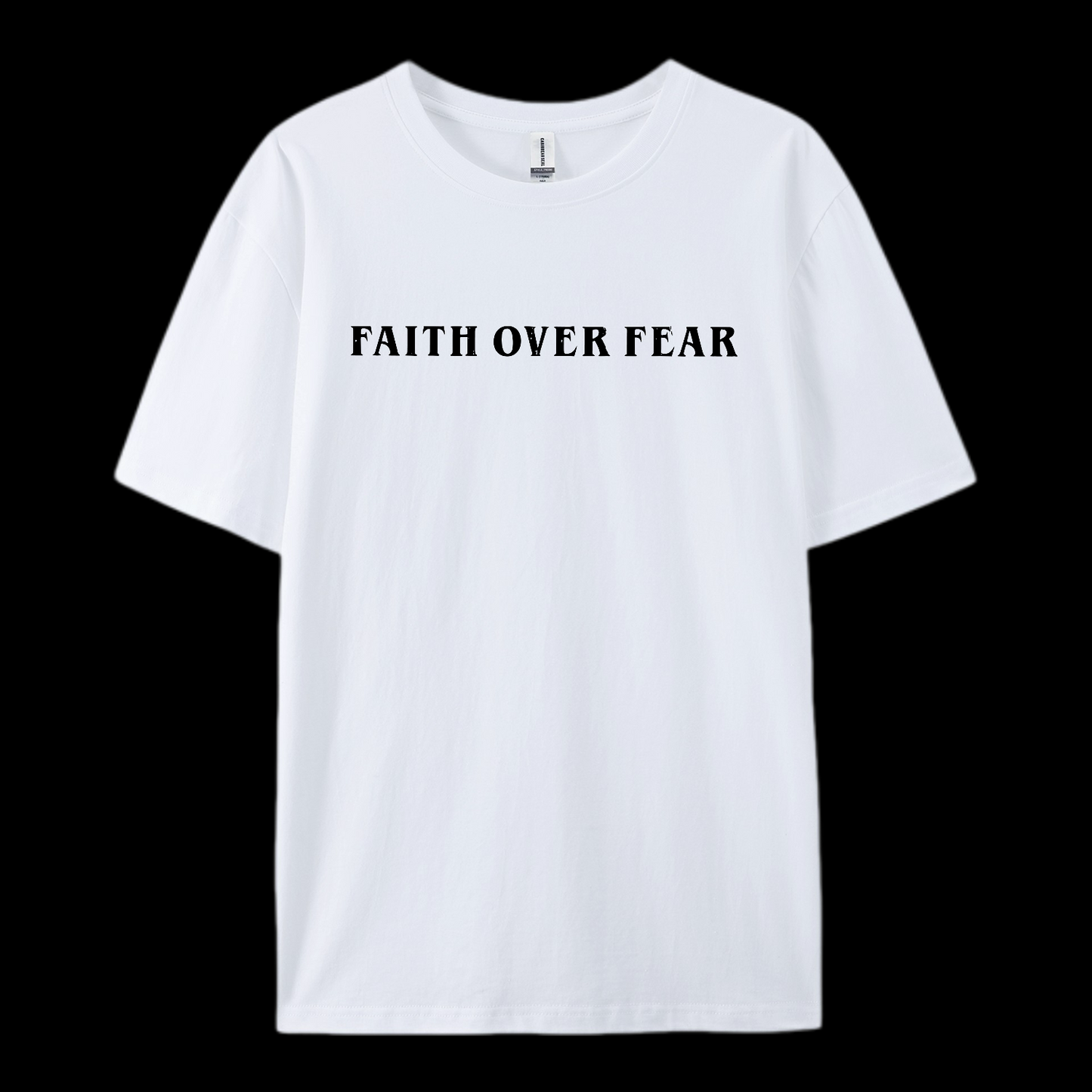 Faith Over Fear  Cotton T-Shirt
