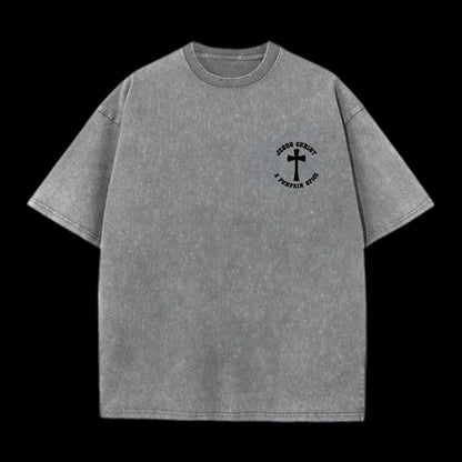 Jesus Christ & Pumpkin Spice Printed Men's Tee