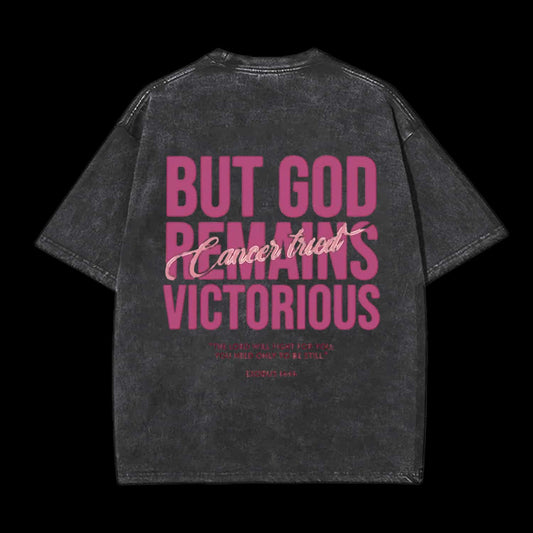 But God Remains Victorious Christian Tee