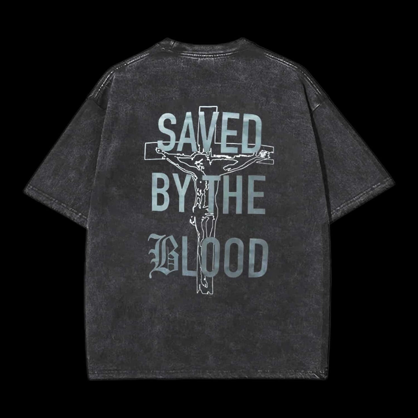 Saved By The Blood Printed Tee
