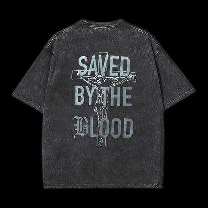 Saved By The Blood Printed Tee