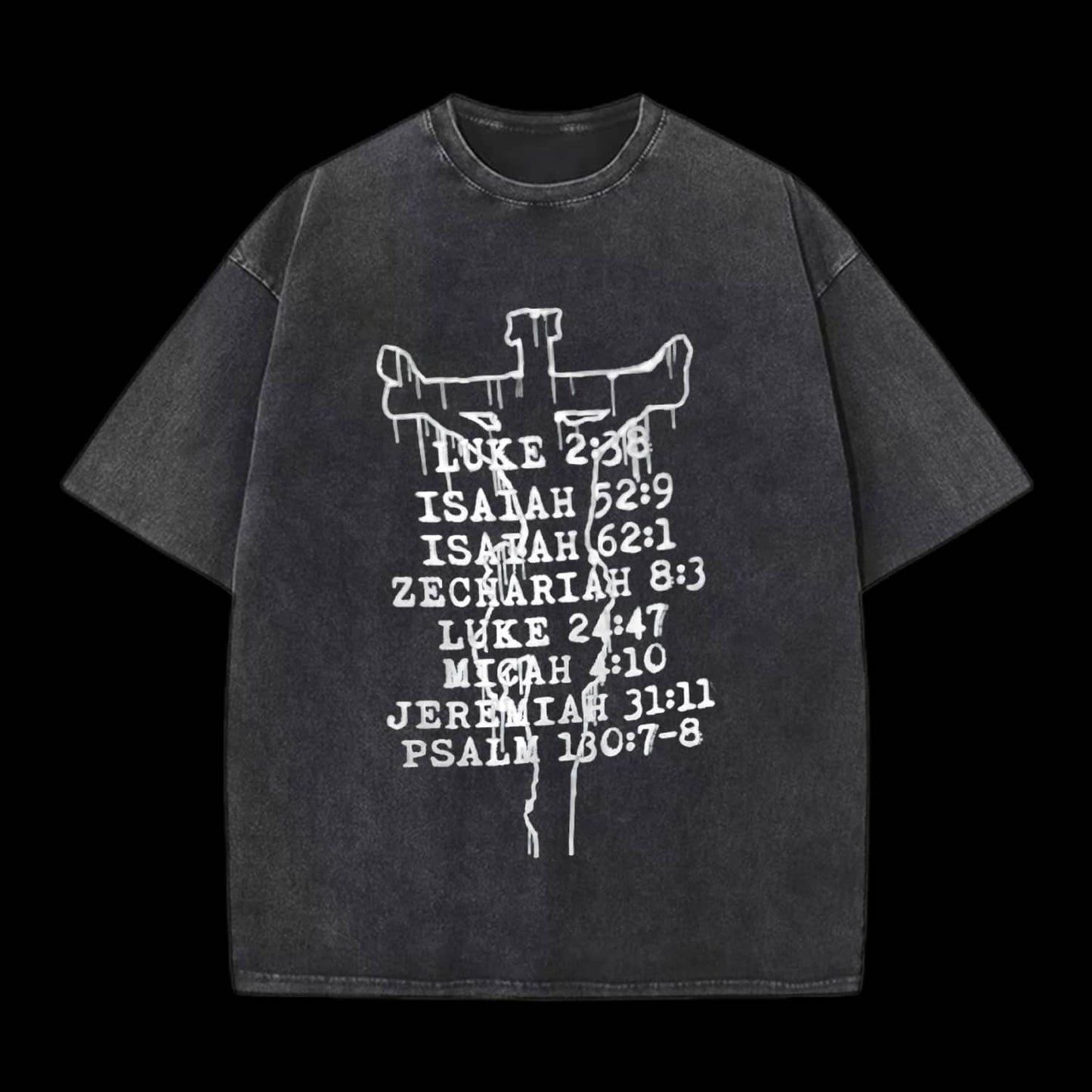 Luke 2 38 Isaiah 5 29 Faith Tee
