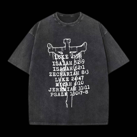 Luke 2 38 Isaiah 5 29 Faith Tee