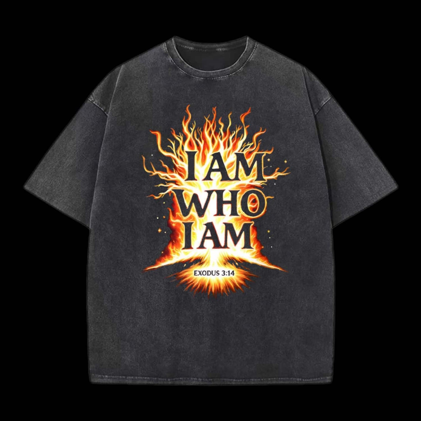 I Am Who I Am Printed Men's Tee
