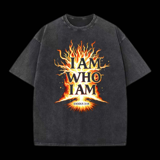 I Am Who I Am Printed Men's Tee