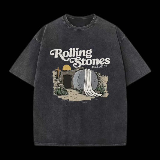 Rolling Stone Christian Washed T-Shirt