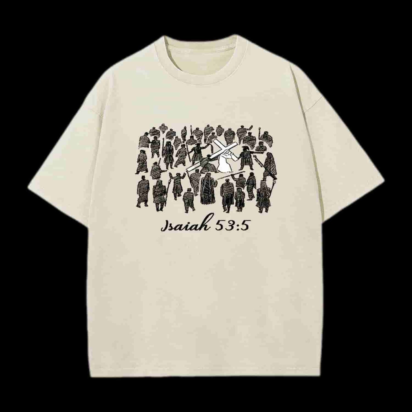 He Was Crushed For Our Iniquities Christian Tee