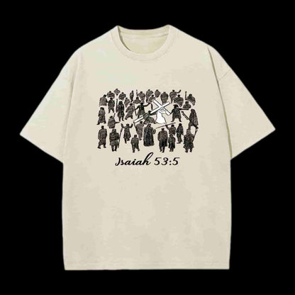 He Was Crushed For Our Iniquities Christian Tee