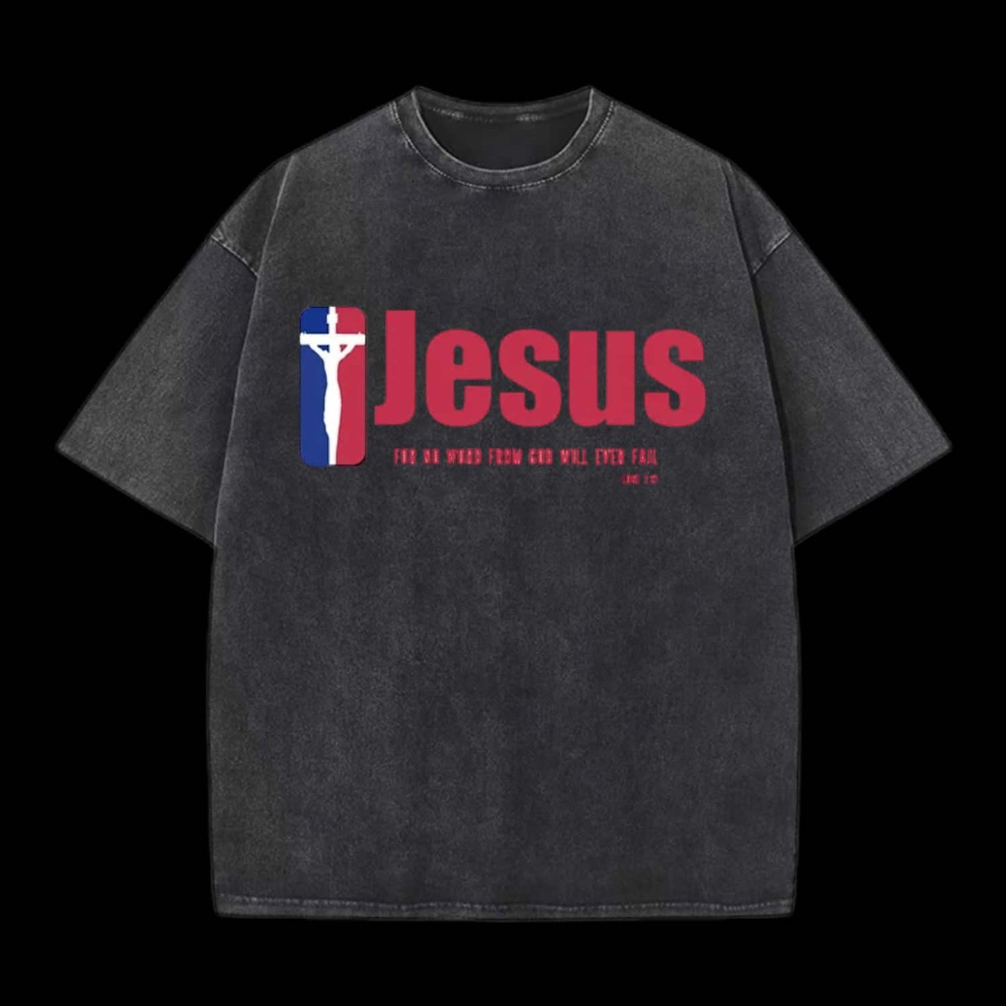 Jesus Team Christian Washed T-Shirt