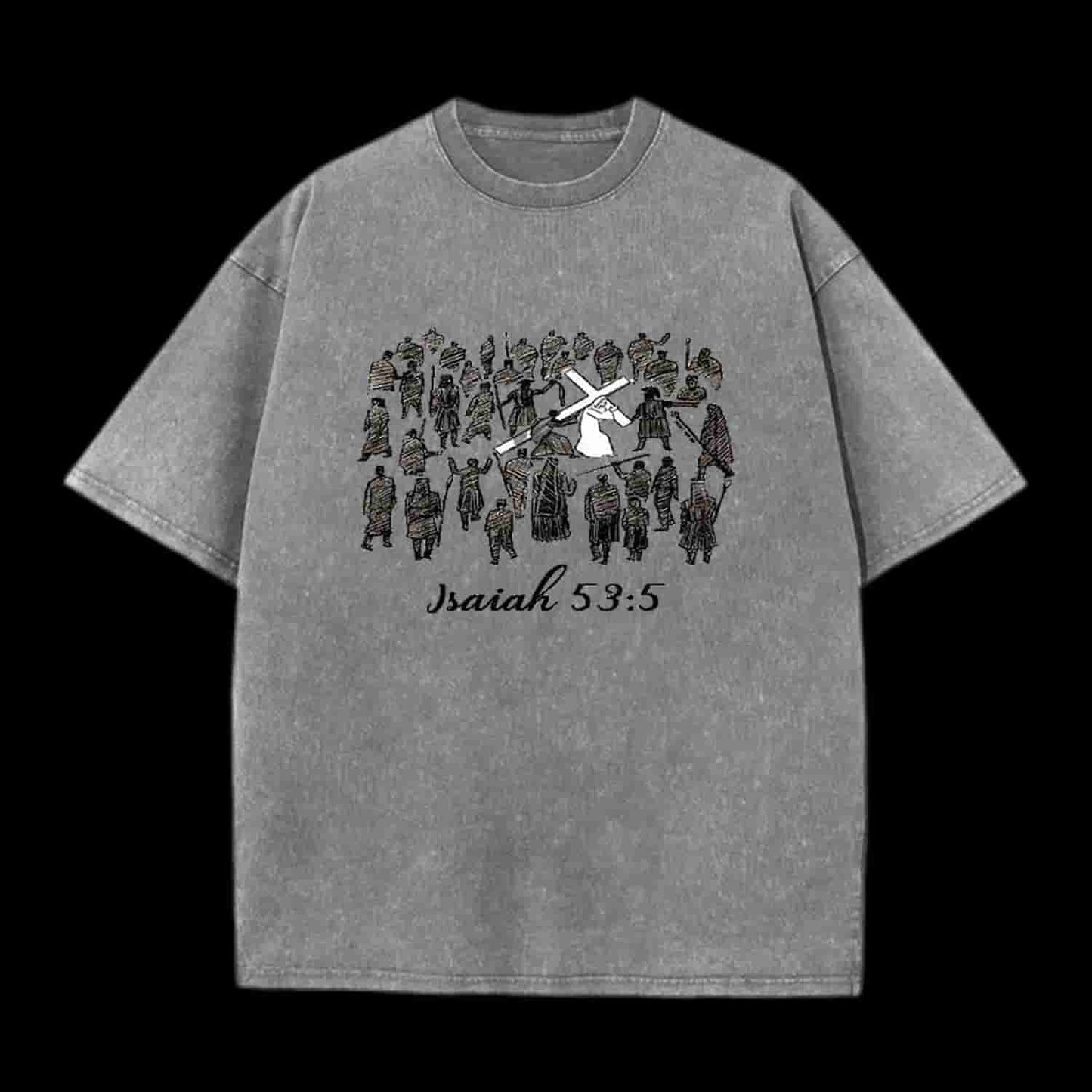 He Was Crushed For Our Iniquities Christian Tee