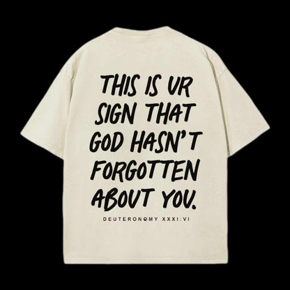 Not Forsaken Christian Tee