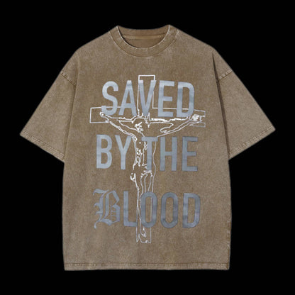 Saved By The Blood Tee