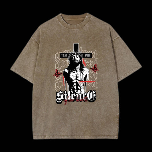 Silence Of Our Hearts Christian Tee