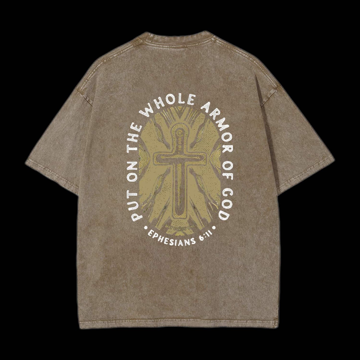 Put On The Whole Armor Of God Printed Men's Tee