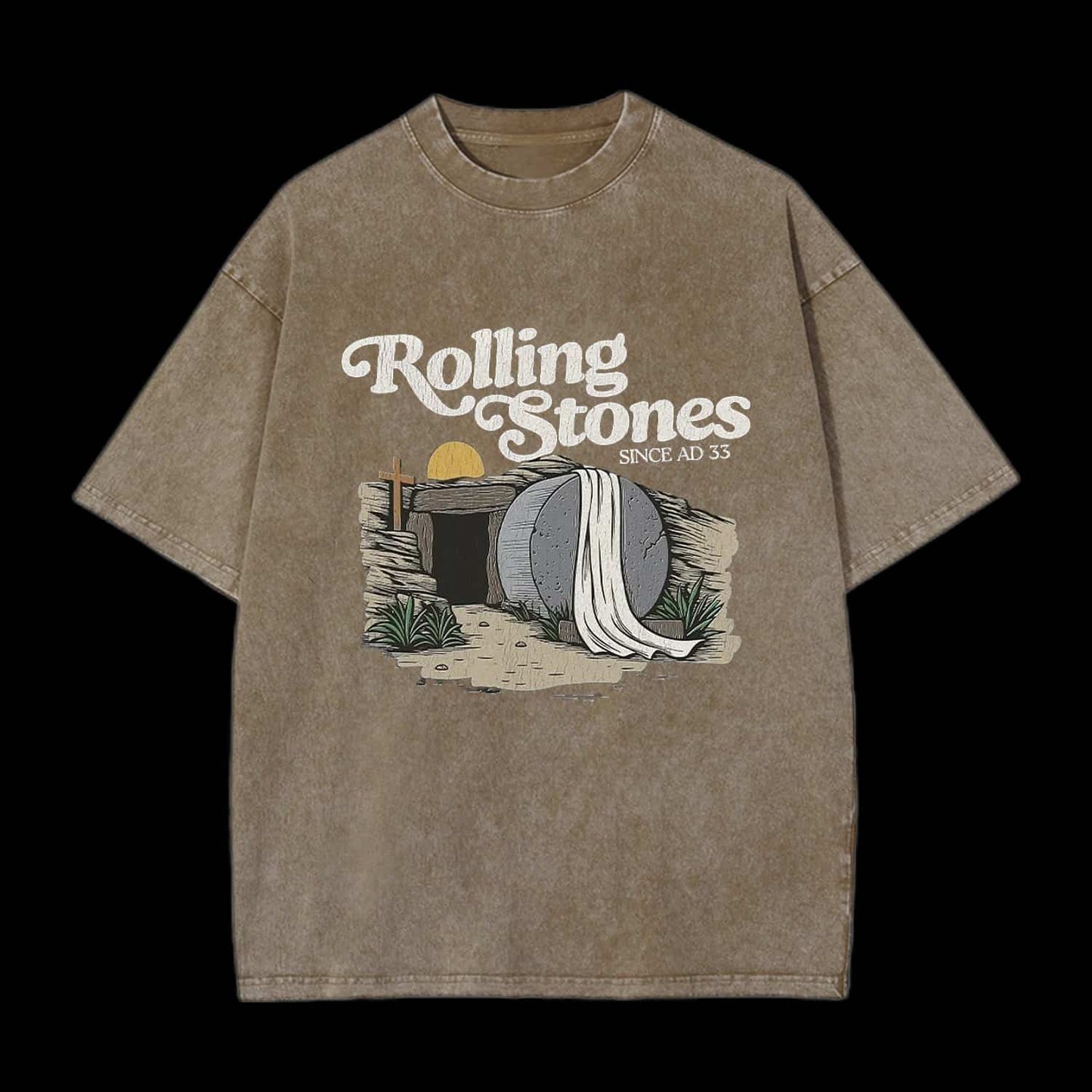 Rolling Stone Christian Washed T-Shirt